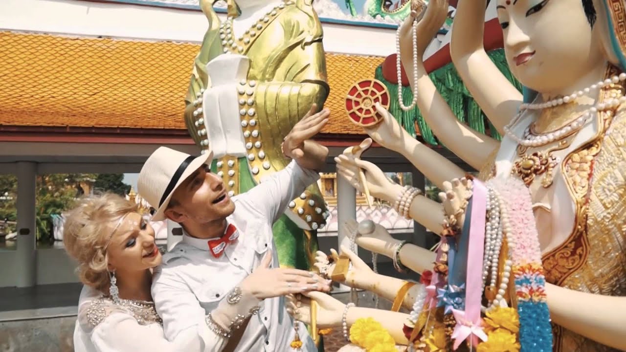 N&S Buddhist ceremony + European-style Wedding on the beach. | Thailand photo shoot