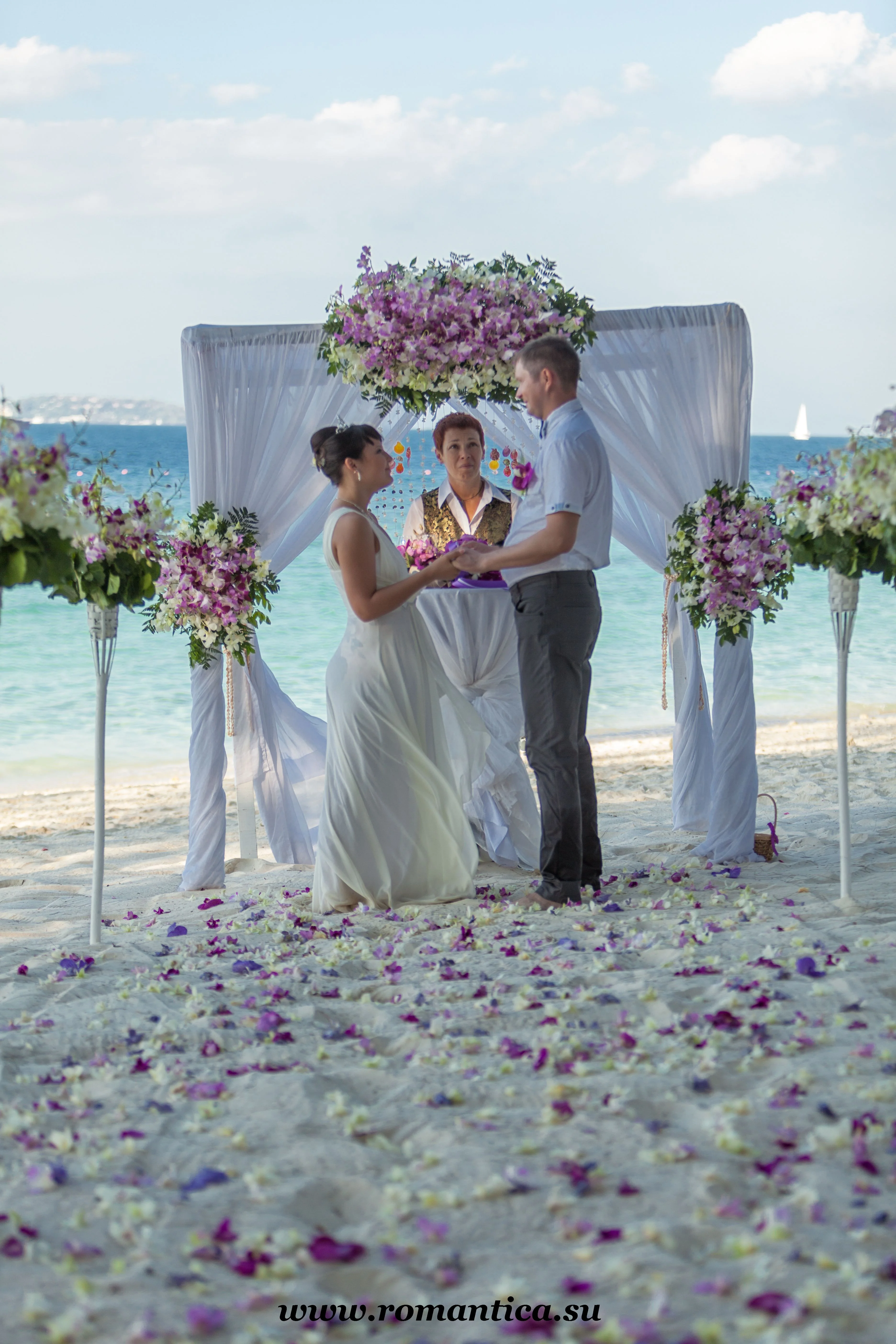 Организация свадебной церемонии  www.romantica.su